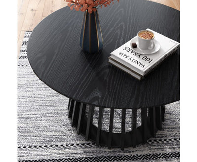 Palmer Slatted Sphere Coffee Table