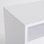 Bedside Table Side Storage Cabinet Nightstand Bedroom 2 Drawer ANYA - WHITE