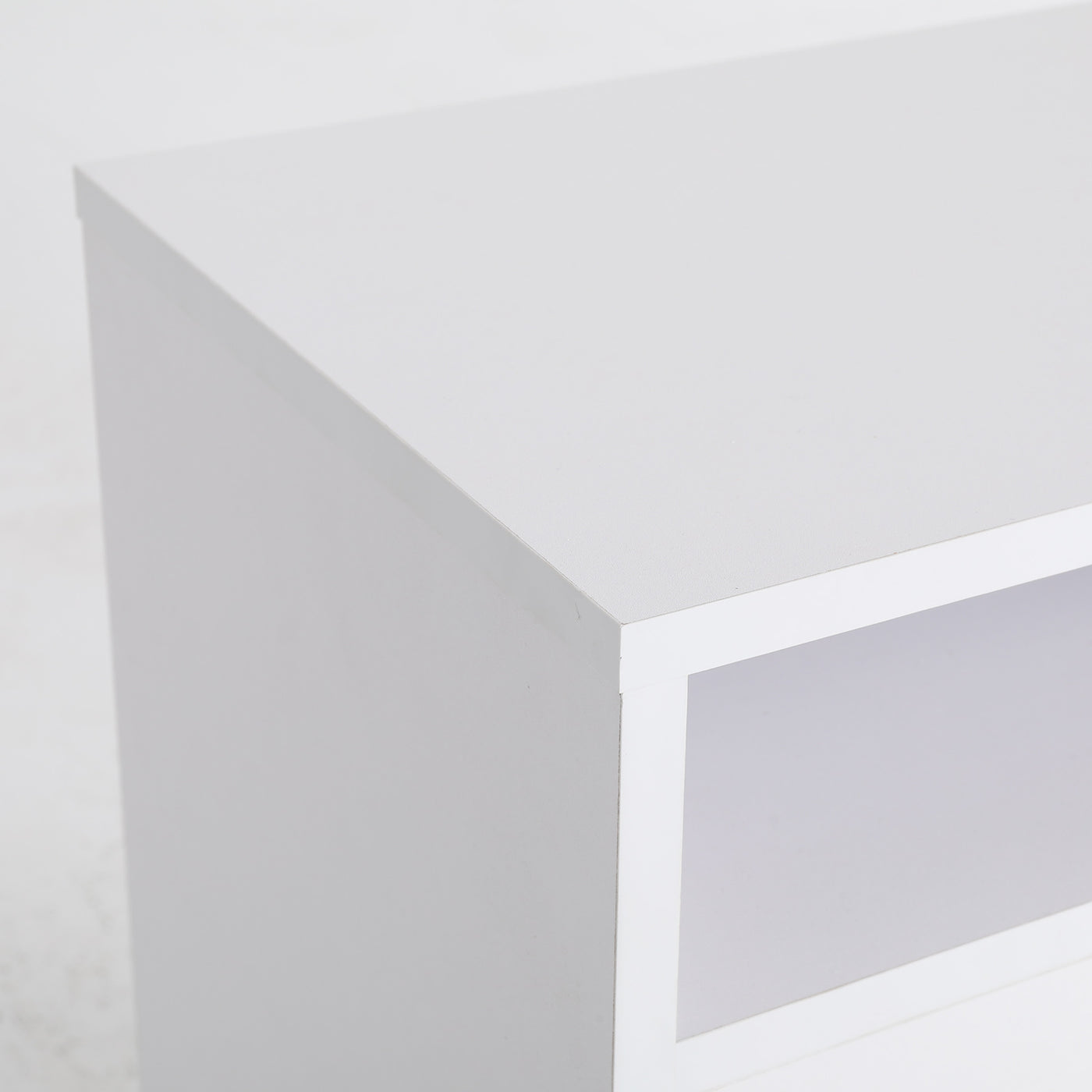 2X Bedside Table Side Storage Cabinet Nightstand Bedroom 2 Drawer ANYA - WHITE