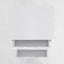 2X Bedside Table 2 Drawer Wood Leg Storage Cabinet Nightstand KIYO WHITE