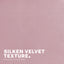Office Desk Chair - Velvet Armless Swivel Study Seat OVOID PINK