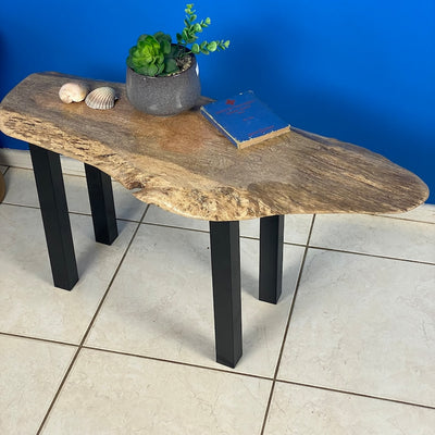 Coffee side table Silky Oak handmade