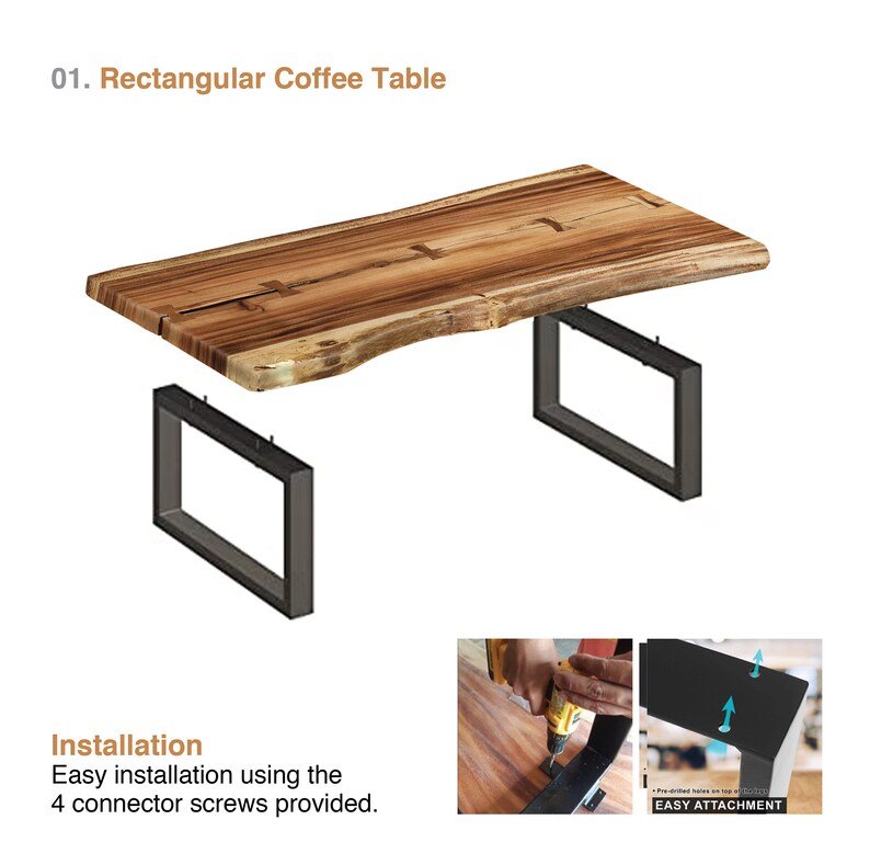 Coffee Table 1.2m (120cm) Hand carved from Acacia tree (Saur Wood)- designed by nature. (table 26)