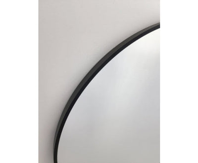 Metal Arch Mirror 80cm x 170cm - Black