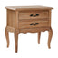 Bali Bedside Table 2 Drawers Storage Cabinet Shelf Side End Tables Oak