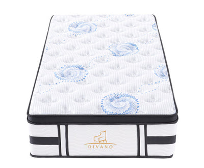 Majestic Rest Single Size 7 Zones Luxury Premium Firm Pocket Spring 34cm Mattress