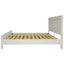 Lily 5pc King Bed Suite Bedside Dresser Bedroom Furniture Package - White