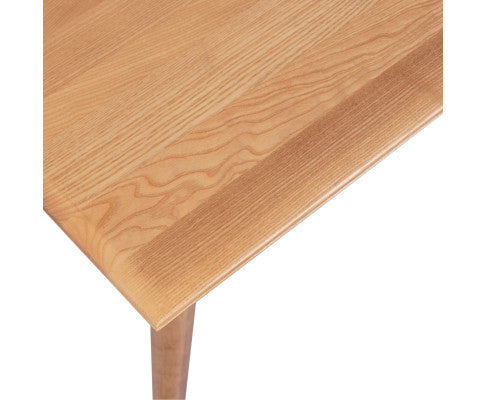 Emilio 210cm Dining Table Scandinavian Style Solid Ash Wood Oak