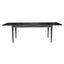 Claire Dining Table Extendable 170-230cm Solid Oak Wood Furniture - Black