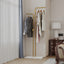 Metal Coat Rack Marble Base Hooks Clothes Coats Bag Tree Hat Display Hanger Stand Organiser 2 Pole