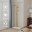 Metal Coat Rack Marble Base Hooks Clothes Coats Bag Tree Hat Display Hanger Stand Organiser 2 Pole