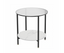 Interior Ave - Cosmopolitan Two Tier Mix Side Table - Marble & Glass