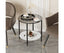 Interior Ave - Cosmopolitan Two Tier Mix Side Table - Marble & Glass