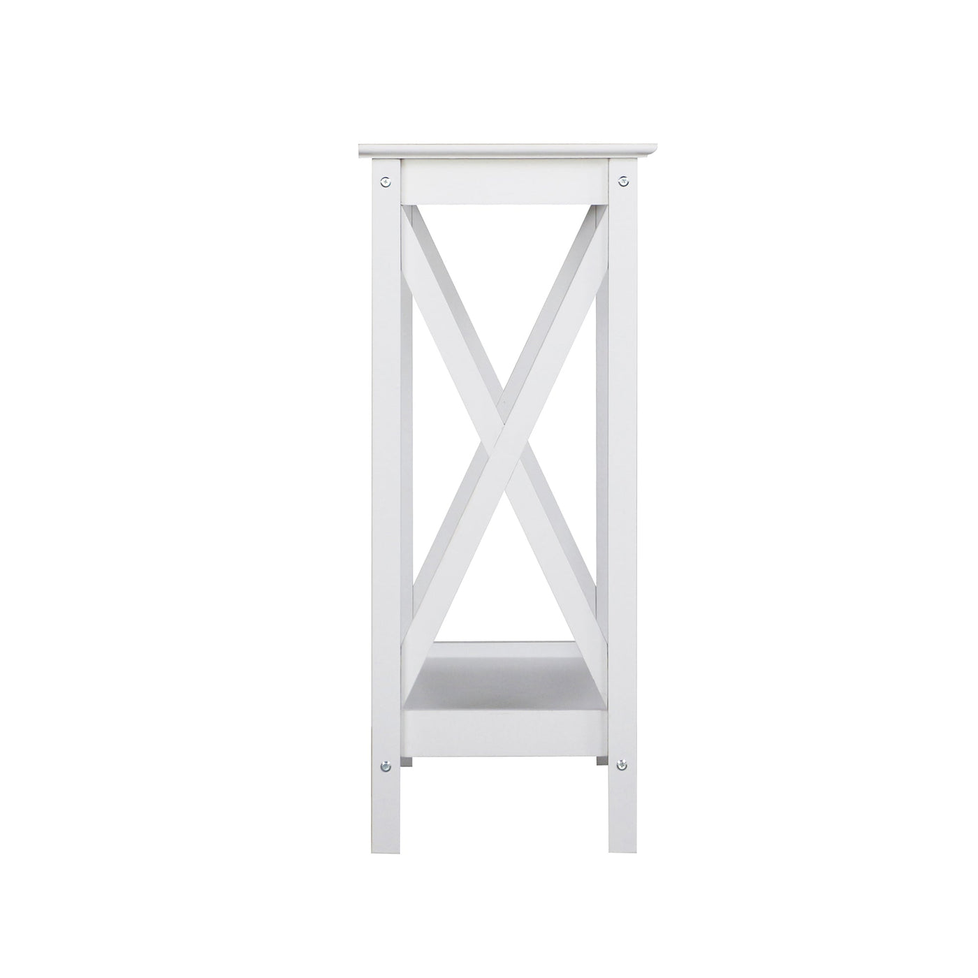 Coastal Console Table in White