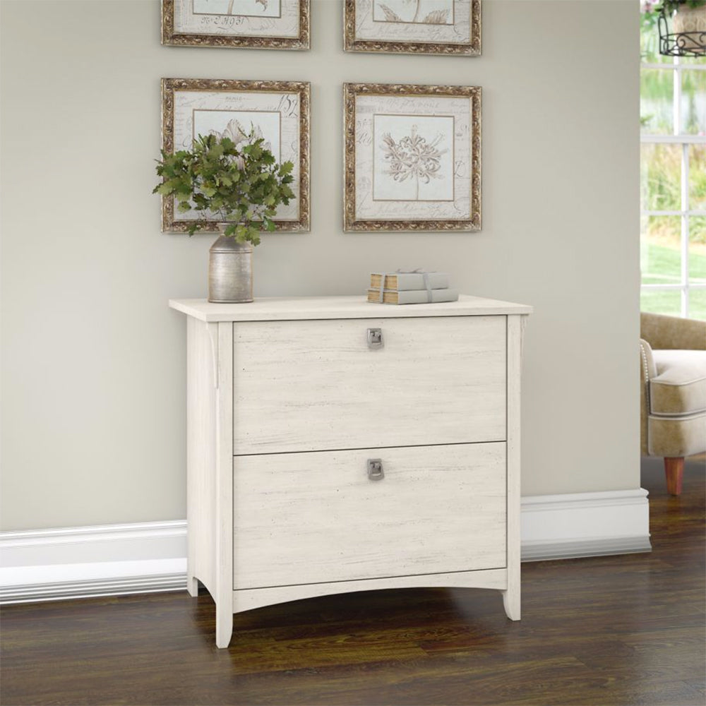 Salinas Filing Cabinet White