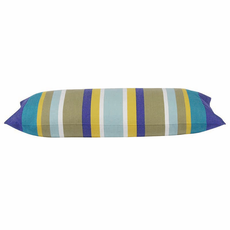 Pack of 4 Corban Royal Rectangle 35x70cm Striped Multicoloured Cushion Cover