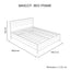 Mascot Bedframe Queen Size Oak