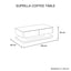 Suprilla Coffee Table White Colour