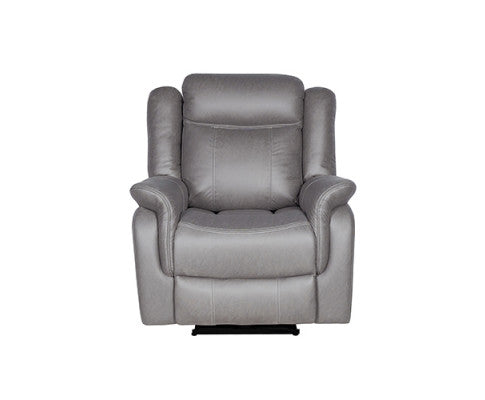 Carlton 1R Finest Fabric Recliner Sturdy Construction Metal Mechanism