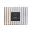 Ardor Frankie Natural Stripe Yarn Dyed Reversible Quilt Cover Set King
