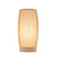 Natural Woven Bamboo Cylinder Table Lamp Light Shade Boho Tropical Coastal