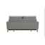 SHASA 2 Seater Pull-out Sofa bed Grey celadon