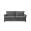 PHEBE 3 Seater Sofa bed with Separate Foam Mattress- Corduroy Dark grey