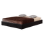 PU Leather Double Bed Ensemble Frame