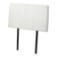 PU Leather Single Bed Headboard Bedhead - White