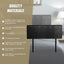 PU Leather Double Bed Headboard Bedhead - Black