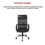 Ergonomic Mesh PU Leather Office Chair