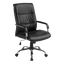 PU Leather Office Chair Executive Padded Black