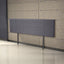 Linen Fabric King Bed Headboard Bedhead - Grey
