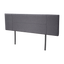 Linen Fabric King Bed Headboard Bedhead - Grey