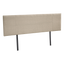 Linen Fabric King Bed Headboard Bedhead - Beige