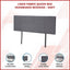 Linen Fabric Queen Bed Headboard Bedhead - Grey