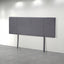 Linen Fabric Queen Bed Headboard Bedhead - Grey