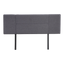 Linen Fabric Queen Bed Headboard Bedhead - Grey