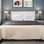 Linen Fabric Queen Bed Headboard Bedhead - Beige
