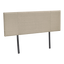 Linen Fabric Double Bed Headboard Bedhead - Beige
