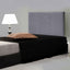 Linen Fabric Single Bed Headboard Bedhead - Grey