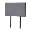 Linen Fabric Single Bed Headboard Bedhead - Grey