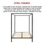 4 Four Poster Double Bed Frame