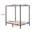 4 Four Poster Double Bed Frame
