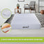 Palermo Contour 20cm Encased Coil Queen Mattress CertiPUR-US Certified Foam