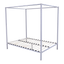 4 Four Poster Queen Bed Frame