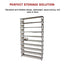 50 Pairs 10 Tiers Shoe Rack