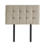 Linen Fabric Single Bed Deluxe Headboard Bedhead - Beige