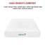 Palermo Double 25cm Gel Memory Foam Mattress - Dual-Layered - CertiPUR-US Certified