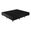Palermo King Ensemble Bed Base Midnight Black Linen Fabric